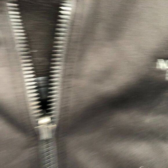 The North Face Mens Athletic Jacket Large Black Full-Zip Fleece Activewear Mock - Picture 11 of 15